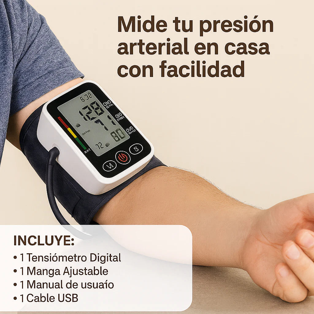 🩺 Tensiómetro Digital Automático de Brazo